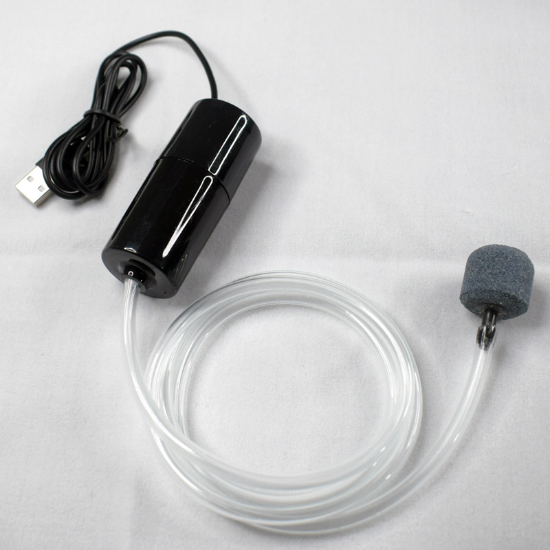 USB鱼缸养鱼氧气泵超静音打氧机小型增氧机家用增氧泵钓鱼专用