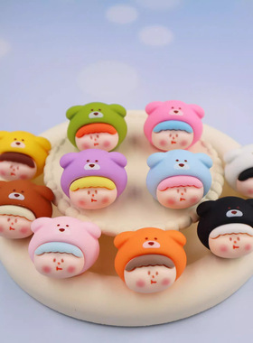 可爱桌面小摆件同款巨无霸狗头手感漆盲袋树脂小摆件饰品摆件