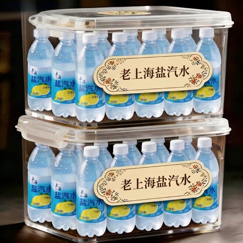 推荐盐汽水老上海整箱柠檬汽水