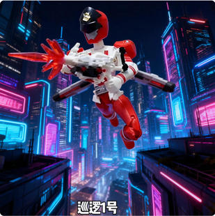 奇妙积木新品超级战队无限第二弹警察战队组装无可思议宝物积木人