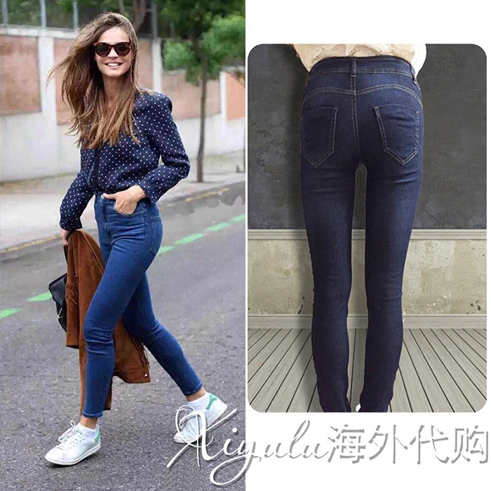 Calzedonia打底裤pushup蓝色