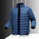 棉袄男2025新款 外套轻薄羽绒棉服立领 中青年羽绒棉衣加厚爸爸冬装