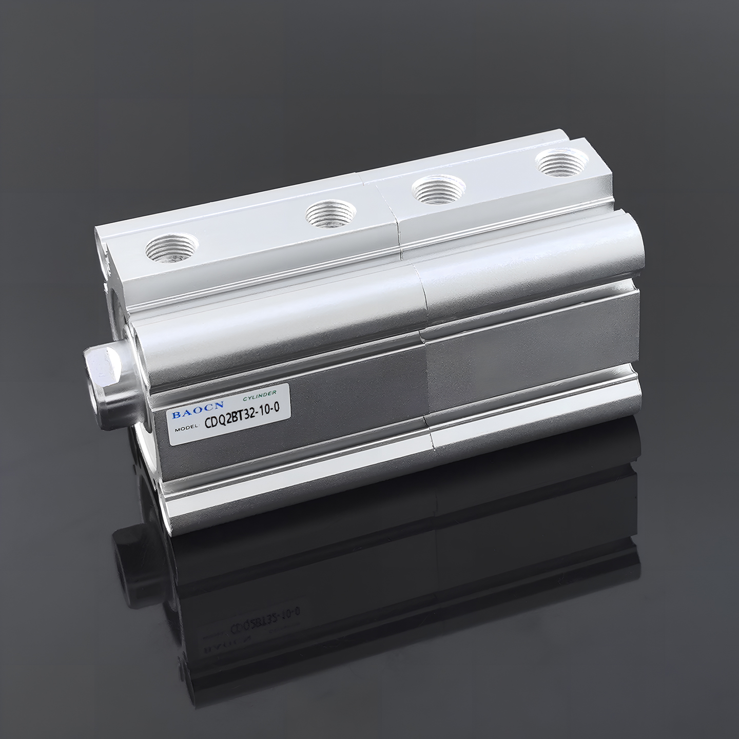 SMC型超薄气缸双倍力增压气动元件CQ2B16/3250/80X10X30X50DMXC11