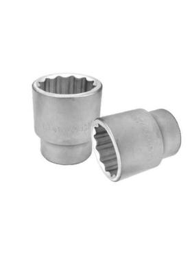 长鹿3/4&1雾面十二角重型套筒30mm铬钒钢锻造货号CL201830【3