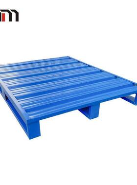 欧曼金属托盘钢制托盘定制四向全铺W1000进叉xD1200xH150MM动载1T