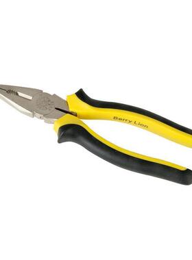 百威狮BerryLion镍合金钢丝钳6”老虎钳子夹持剪切钳子克丝