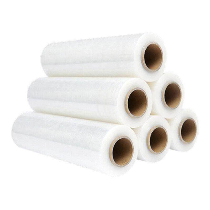 PE透明缠绕膜宽50cm*3kg*30卷长约328米6卷/箱5箱装自粘