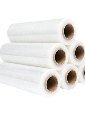 PE透明缠绕膜宽50cm*3kg*30卷长约328米6卷/箱5箱装自粘