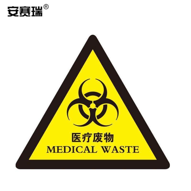 安赛瑞环境保护标识医疗废物环保标志铝合金环保标牌3838cm3967