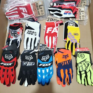 手套 薄款 断码 清仓fox百分百TLD越野摩托骑行自行车山地车春夏秋季