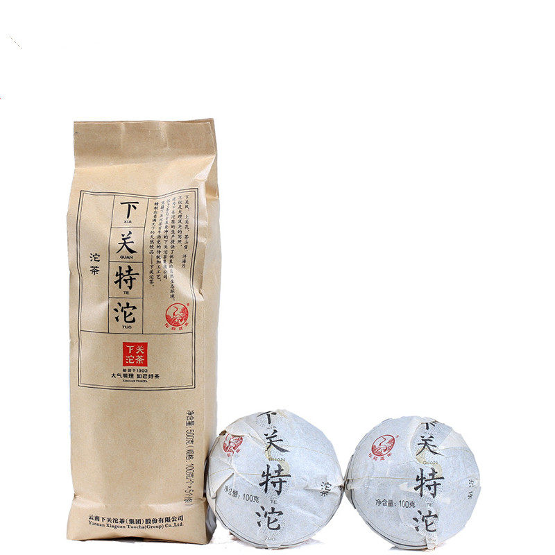 下关沱茶普洱茶叶 下关2018 年 特级沱茶 特便特沱  500g生茶