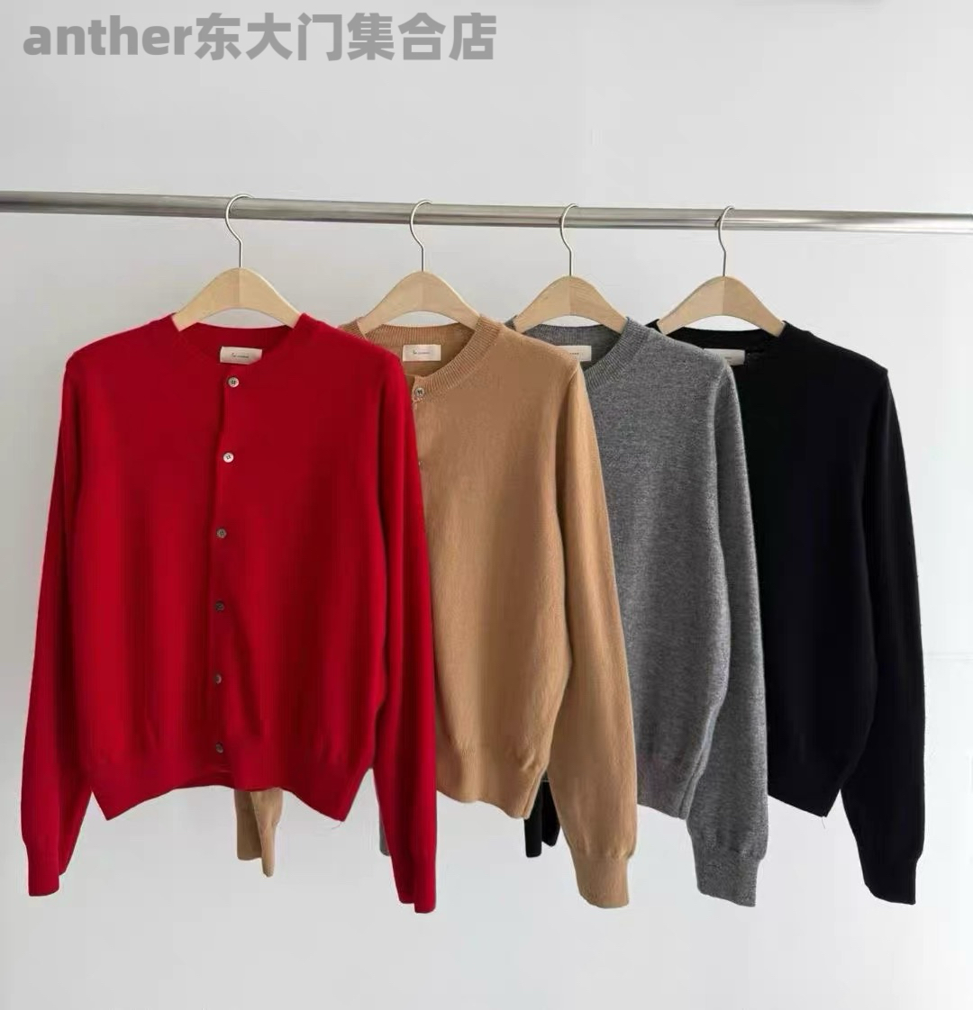 la creme韩国东大门2025秋季新款时尚百搭宽松休闲针织衫毛衣