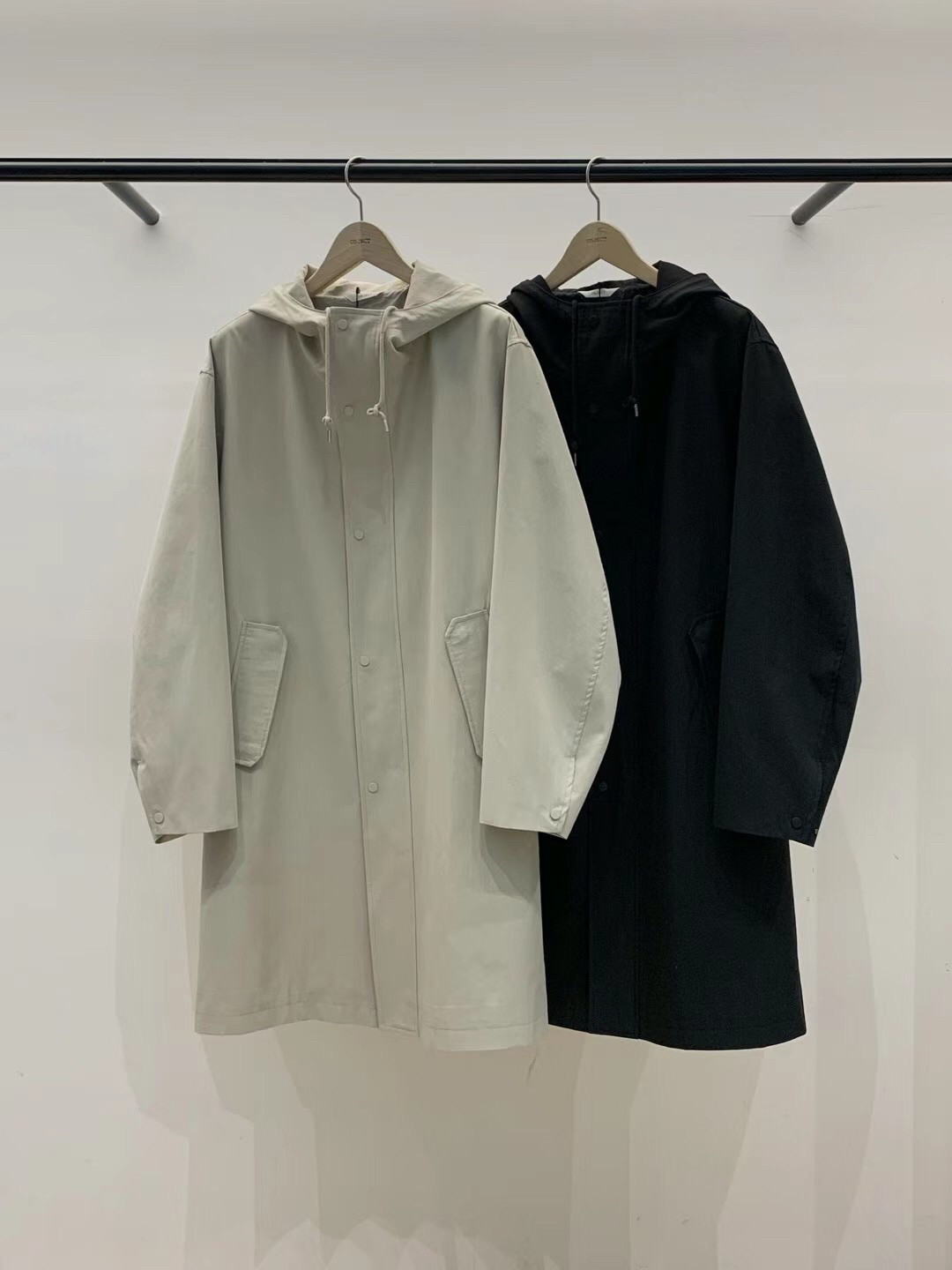 现货 包邮 object 2024 简约休闲长款风衣外套女