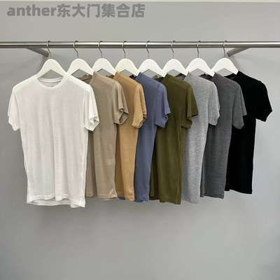 water韩国东大门2026春季新款女装圆领宽松短袖T恤女打底衫