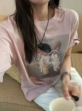 现货unbound韩国东大门2026春季新款女装圆领短袖T恤女上衣
