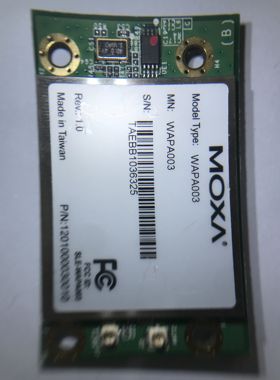 SLE-WAPA003 WAPA003 Moxa IEEE 802.11a/b/g MiniPCI Module