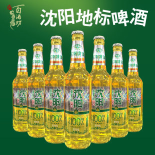 雪花啤酒沈阳啤酒地标啤酒500ml装整箱城市新名片100%麦芽