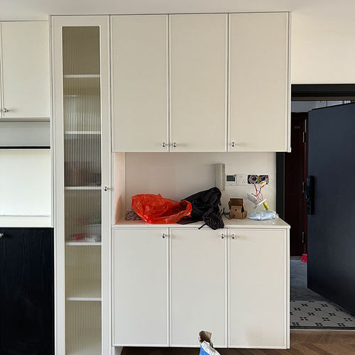 法式奶油风衣柜上海全屋定制工厂