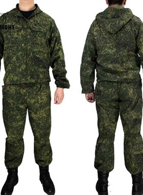 俄罗斯特种兵KMX迷彩作战服罩衣