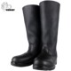 冷战时代授权苏俄式 黑色牛皮长筒作战靴苏联马靴俄罗斯高筒士兵靴