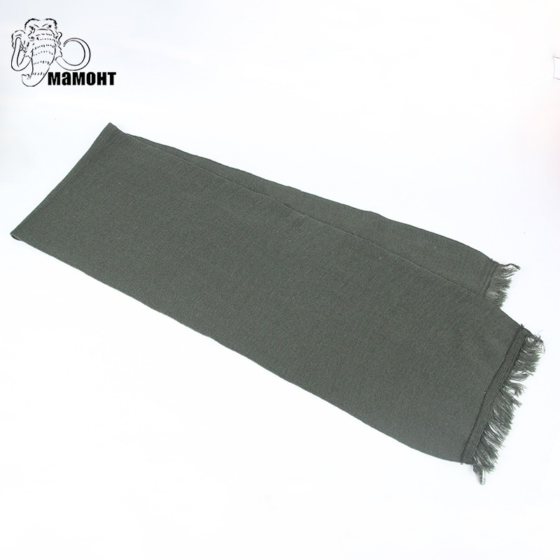 俄军公发军绿色军官围脖