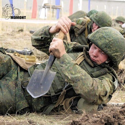 冷战时代苏军俄军原品工兵铲