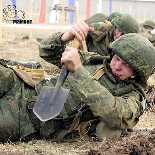 冷战时代苏军俄军原品工兵铲
