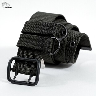 俄罗斯战术腰带 俄军迷17公发VKBO黑色尼龙双针作训外腰带 作战服
