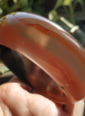 纯天然古典大气玛瑙手镯58包邮