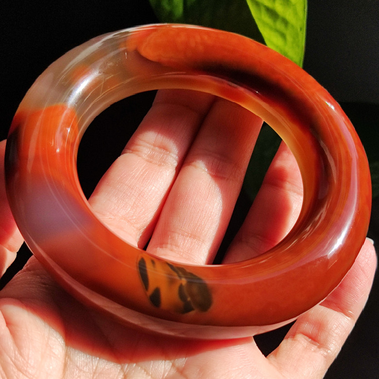 玛瑙印象 纯天然老矿花料玛瑙手镯胖圆条 珍藏级艳红实肉 高档55,饰品/流行首饰/时尚饰品新,手镯,淘宝优惠券,粉丝福利购,淘宝优惠卷