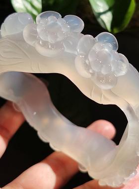 玛瑙印象纯天然高品马红玛瑙手镯