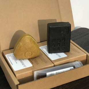 熊崽工作室[2块洗发皂+50ml桦树] 洗发皂洗头兮草记手工侧柏叶饼