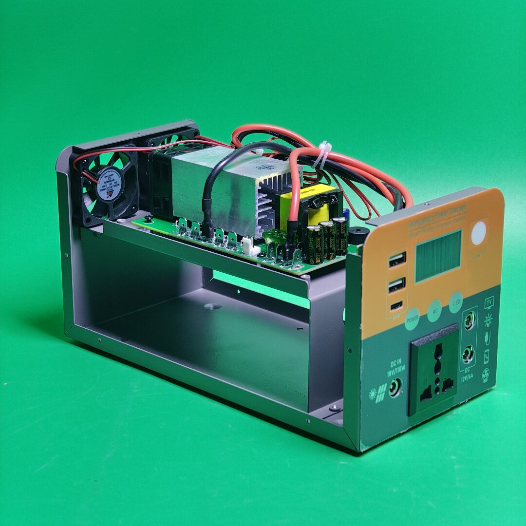 220v500瓦DIY套件F2便携式太阳能充电宝露营自驾游电源非成品