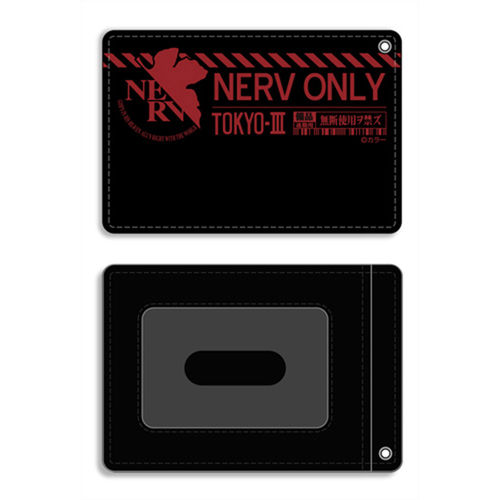 现货 COSPA EVA 新世纪福音战士 NERV ONLY 皮质IC卡套 日谷周边