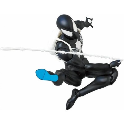 预售定金 Medicom 可动手办 MAFEX 黑色战衣 漫画版 再版 蜘蛛侠