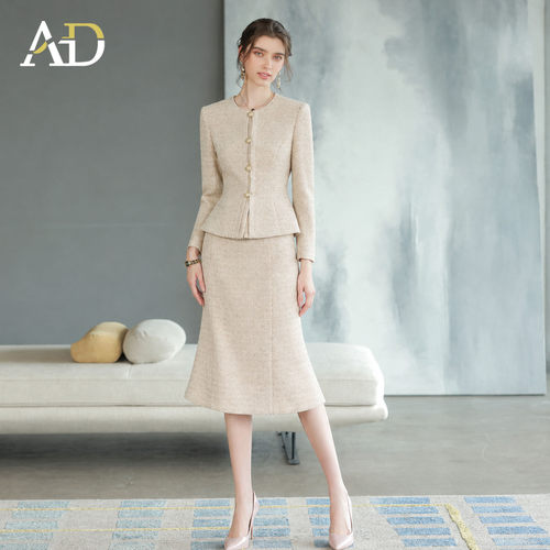 AD高知轻熟高级感西装套装女春秋
