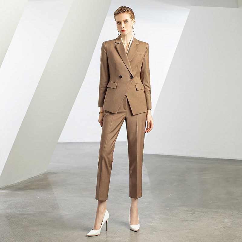 AD高端商务经理西装套装女职业装