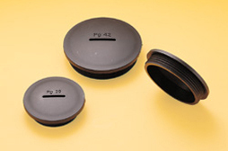 进口台湾凯士士 KSS黑色UL阻燃尼龙旋转式塞头(PG牙)PSP-42 10PCS