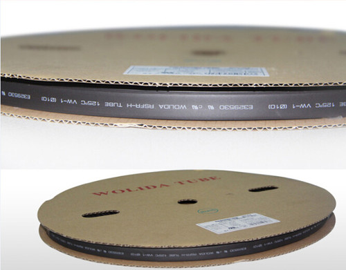 阻燃WOLIDA 热收缩套管热缩管Φ70mm黑色UL RoHS CSA 25米
