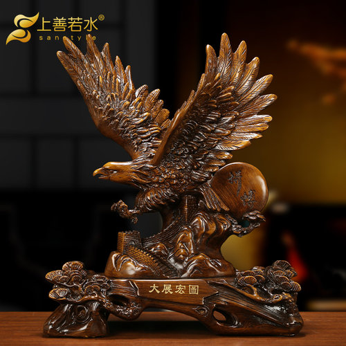 大展宏图老鹰摆件家居乔迁礼品