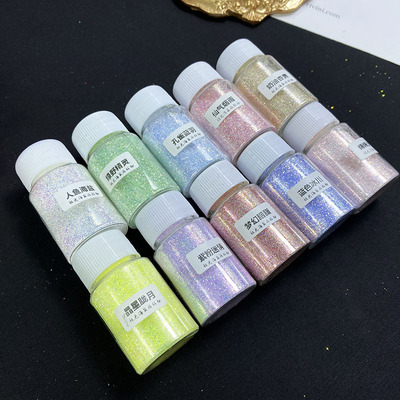 闪粉海盐晶钻砂糖粉水晶滴胶流沙