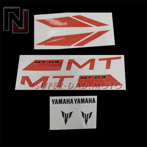 MT03改装适用于雅马哈后尾贴花