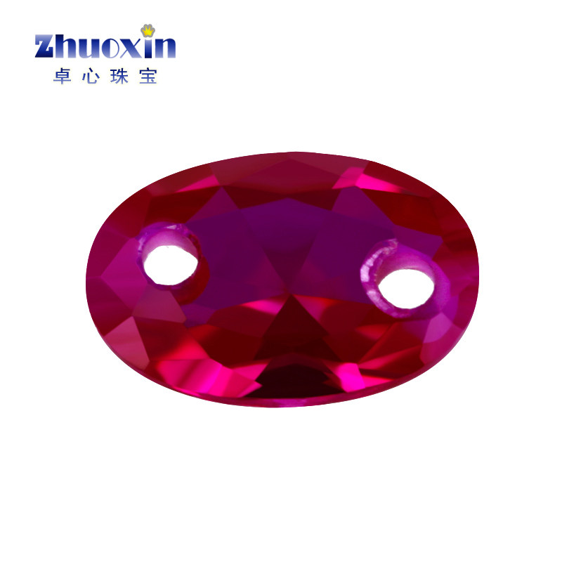 双孔蛋形5#红刚玉戒面裸石 椭圆形带孔人造红宝石diy耳钉坠散珠,饰品/流行首饰/时尚饰品新,戒指/指环,淘宝优惠券,粉丝福利购,淘宝优惠卷
