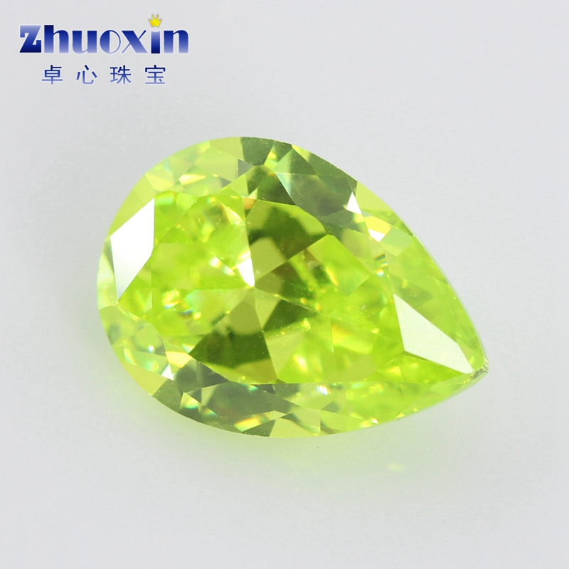 diy淡绿色梧州手表美甲异形裸石