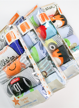 特价新生儿短裤卡特婴儿童裤5件装休闲大PP裤宝宝春夏秋全棉短裤