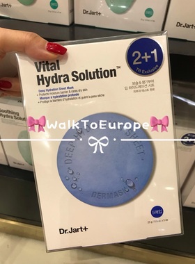 Dr.Jart蒂佳婷药丸面膜蓝色绿色红色积雪草祛痘补水保湿清洁5片装