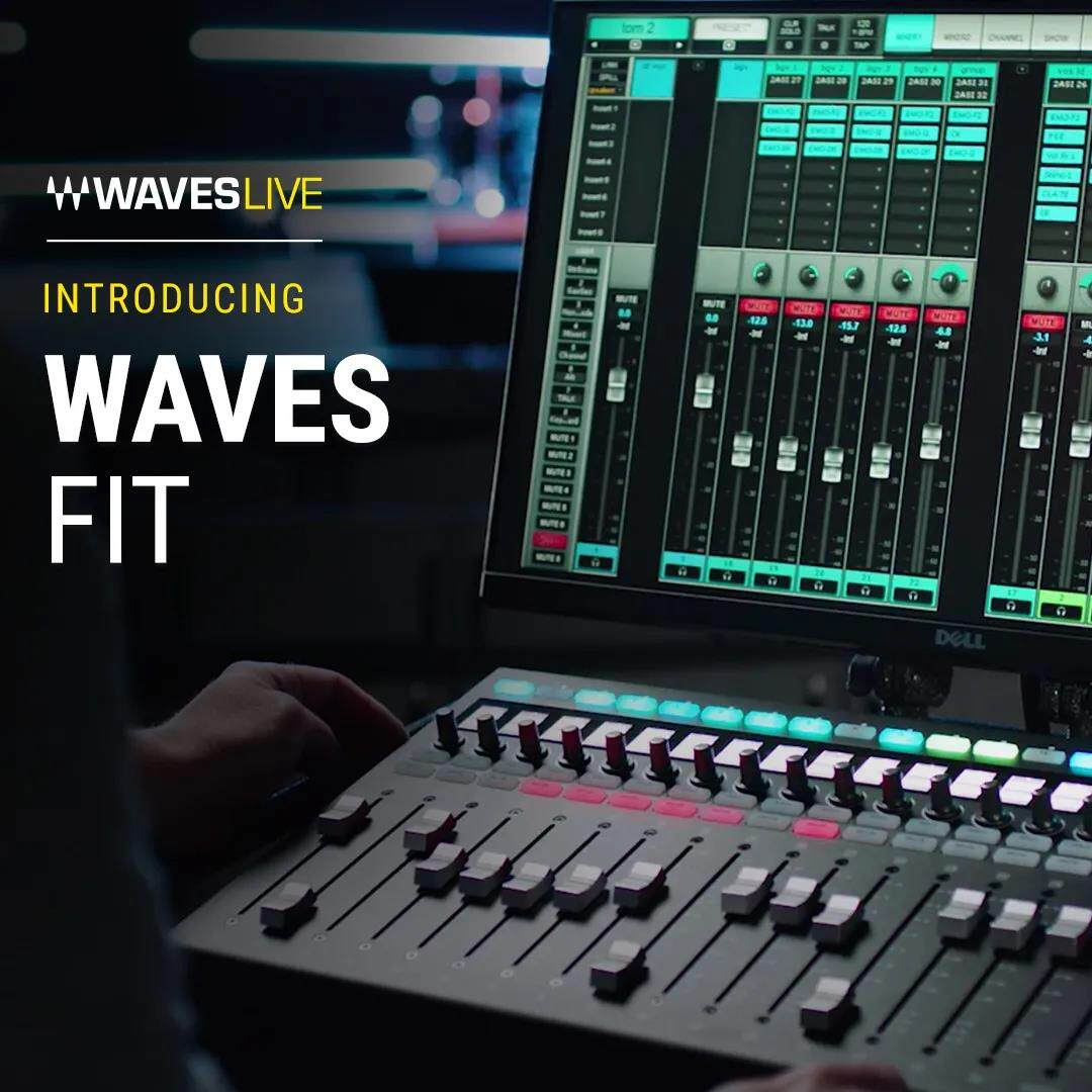 wavesfit控制器推子调音台