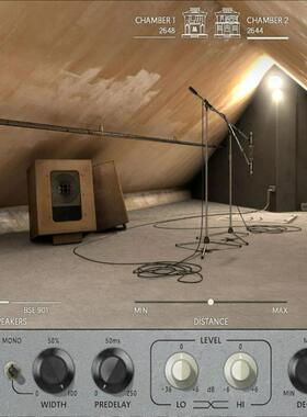 官方正版UniversalAudio UAD Hitsville Reverb Chambers混响插件