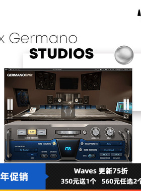Waves Nx Germano 专业录音棚建模插件声卡混音高品质 WAVES插件