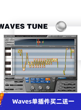 WAVES16 Waves Tune音高修正 后期插件VSTAAX效果器支持WIN/MAC